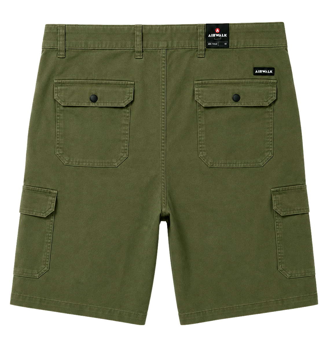 AIRWALK CARGO SHORTS OLIVE GREEN - AWM0120USW