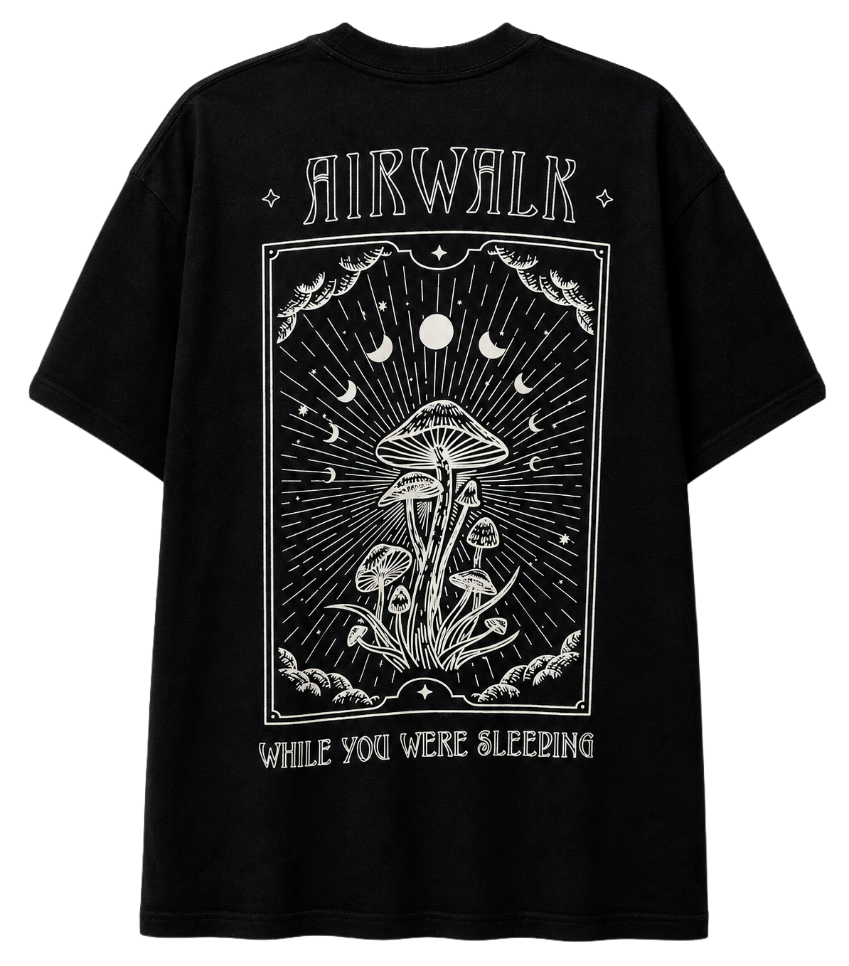 AIRWALK GRAPHIC T-SHIRT BLACK - 44AWM0396OP-003P6