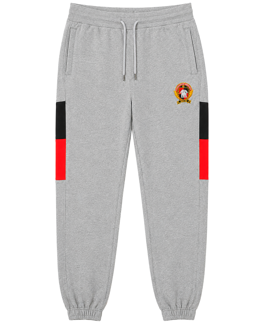 BORN FLY GRAPHIC JOGGER PANTS H-GREY - B07B2753