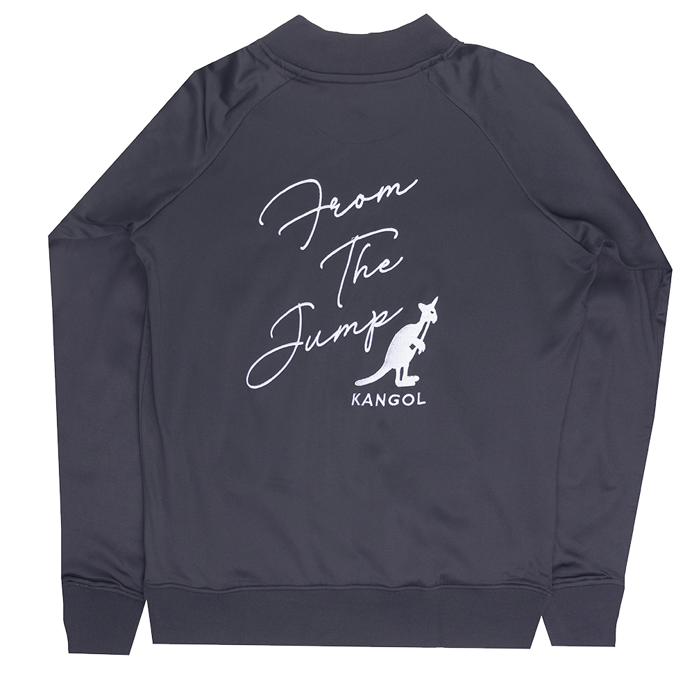 KANGOL ZIP JACKET MID NIGHT NAVY - K96199