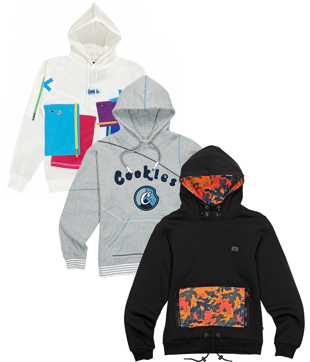 COOKIES ASSORTED HOODIES ASST - CKEHDE