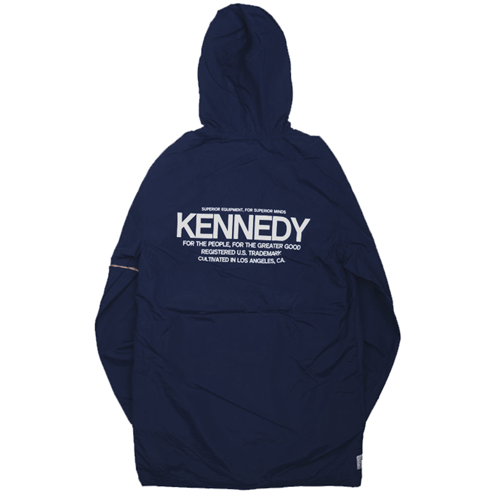 KENNEDY MFG EXTENDED COACHES JACKET NAVY - 16222T