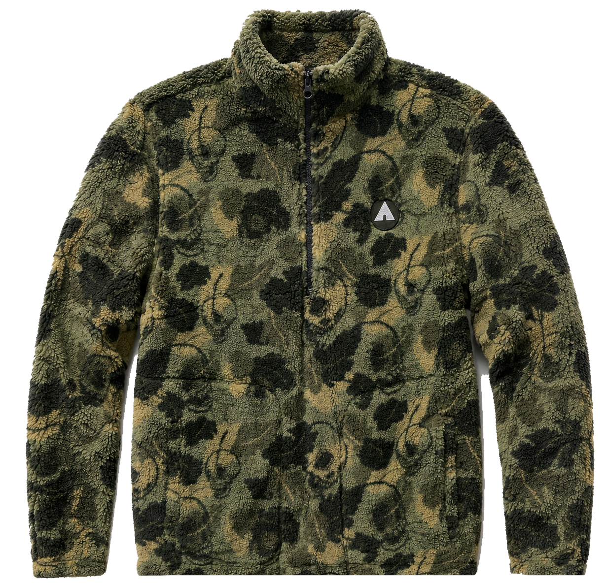 AIRWALK SHERPA ZIP JACKET SAGE GREEN - AWM0072USW