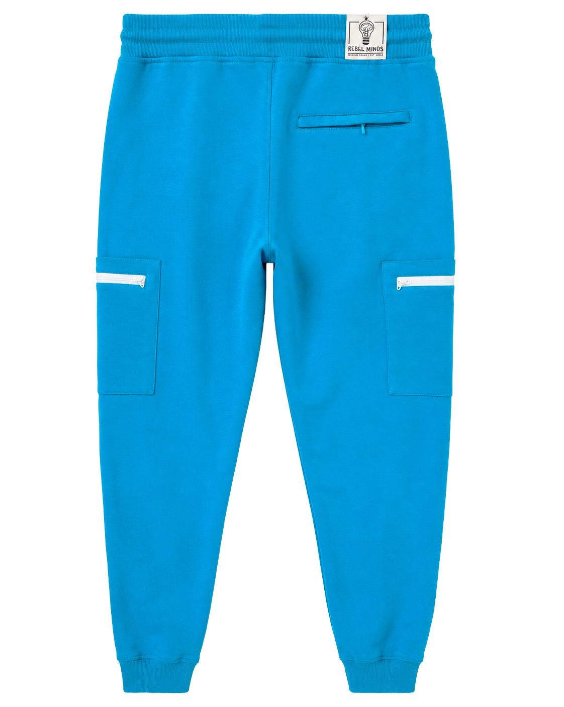 REBEL MINDS PREMIUM JOGGER PANTS LT BLUE - 100-451