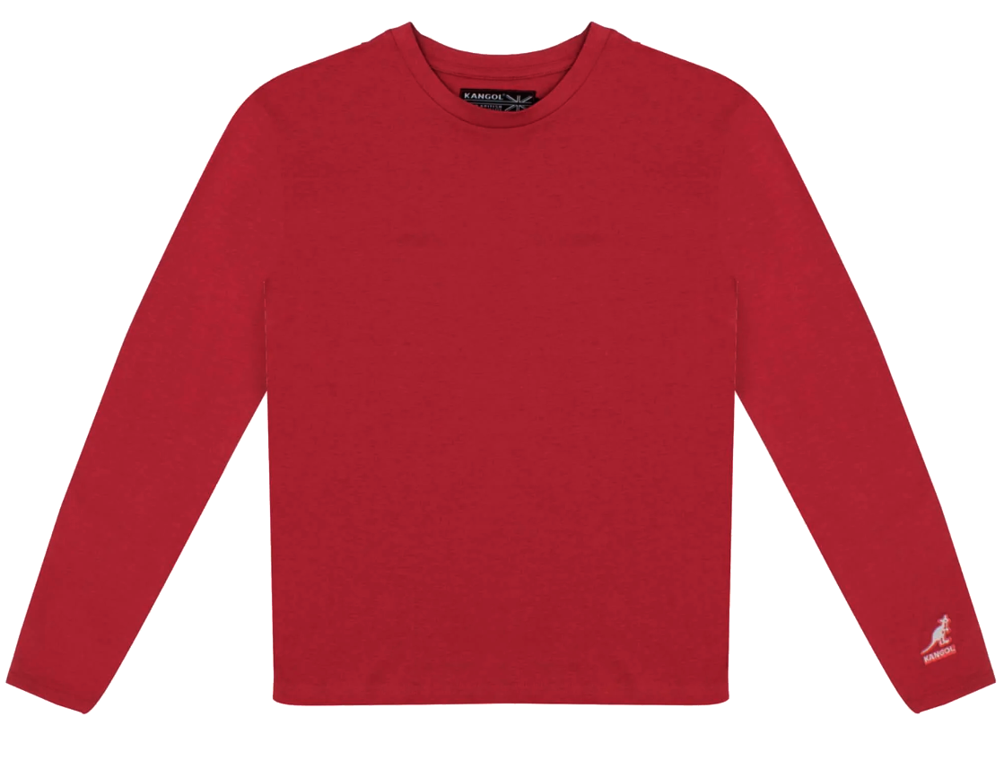 KANGOL CREWNECK SWEATSHIRT MAROON - K96214