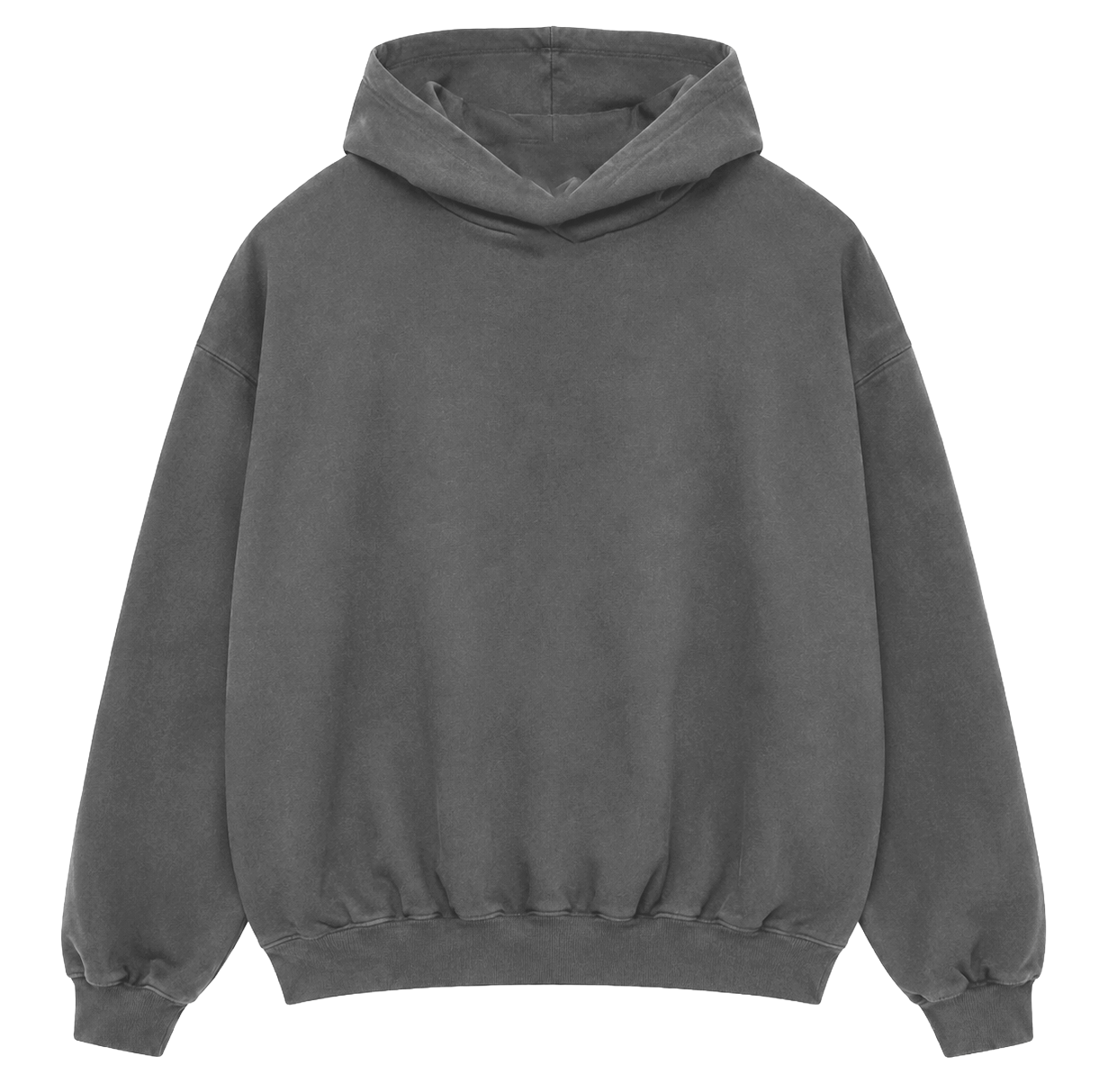LA FAMILIA HEAVYWEIGHT HOODIE STEEL GREY - LFHOL24KT002