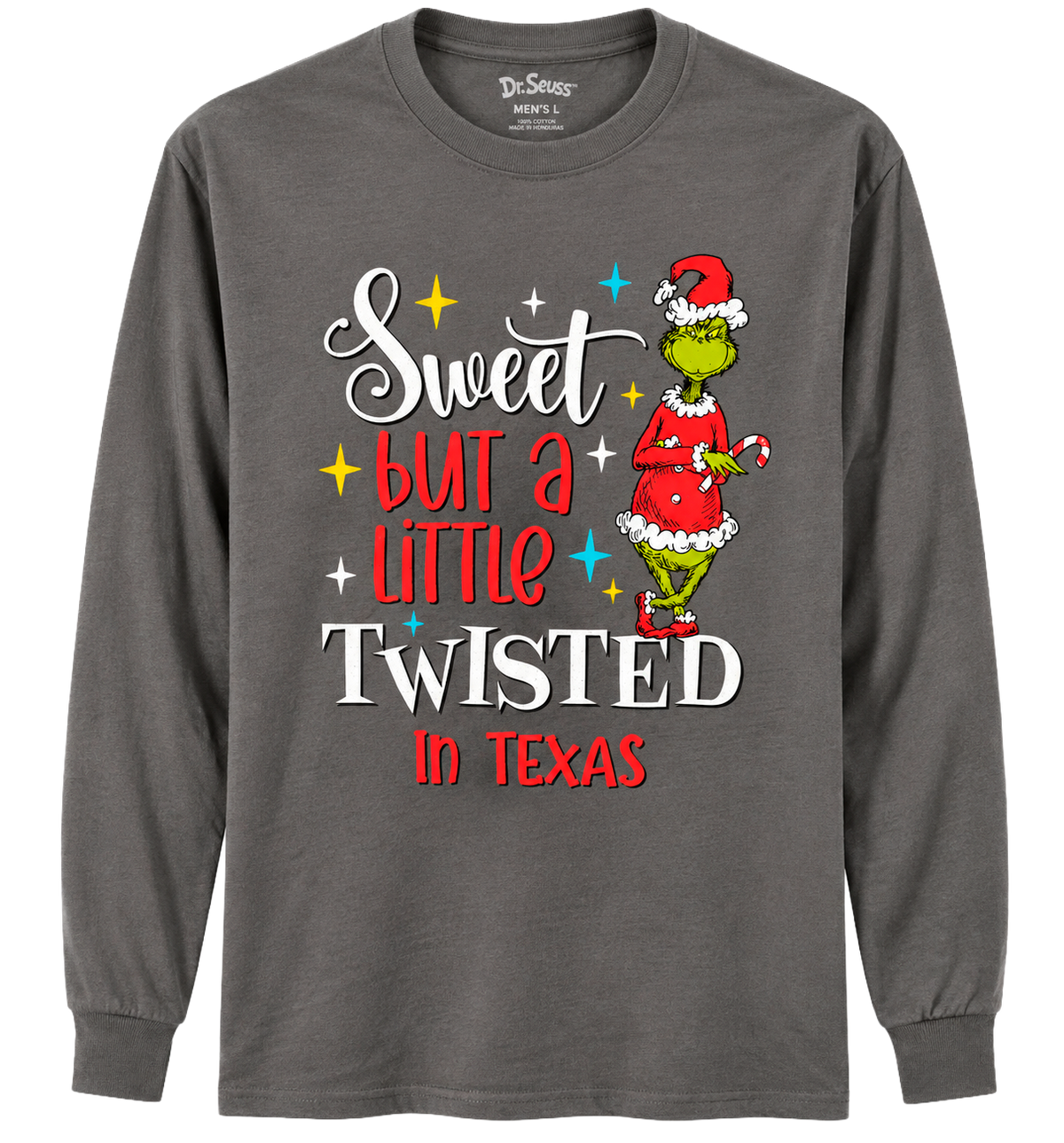 LICENSED DR SEUSS HOLIDAY L/S SHIRTS ASST - GRINCH
