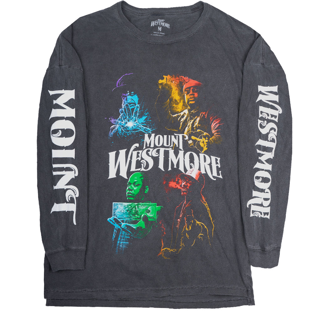 MOUNT WESTMORE L/S SHIRT BLACK - MTWT011