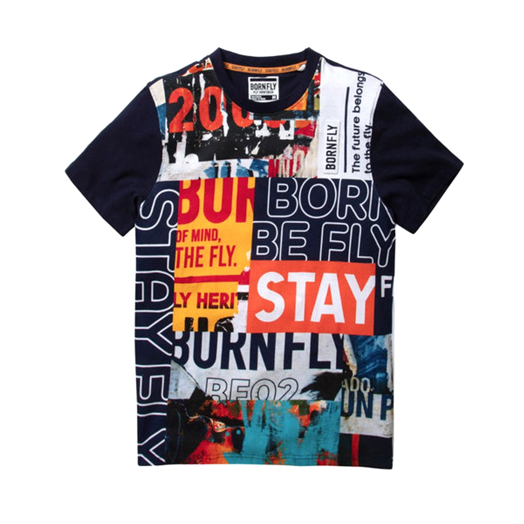 Born Fly Multi Short Sleeve Shirt - 2202T4345