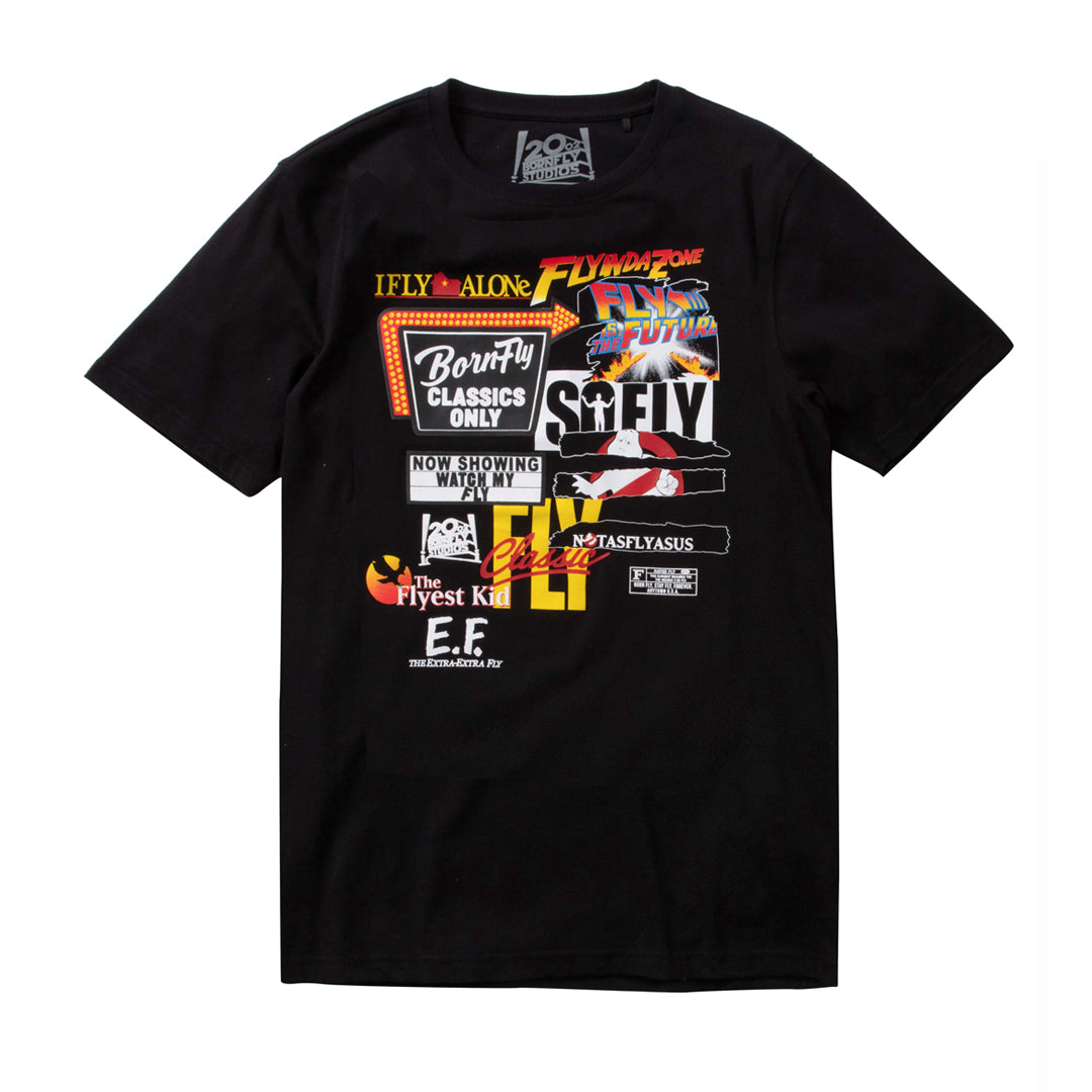 Born Fly Black Short Sleeve Shirt - 2208T4502