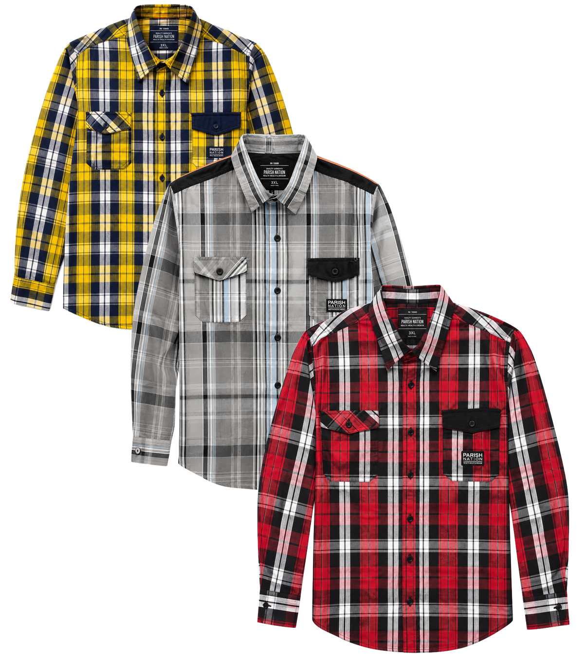 PARISH NATION ASSORTED L/S B/D ASST - PNLSBDA