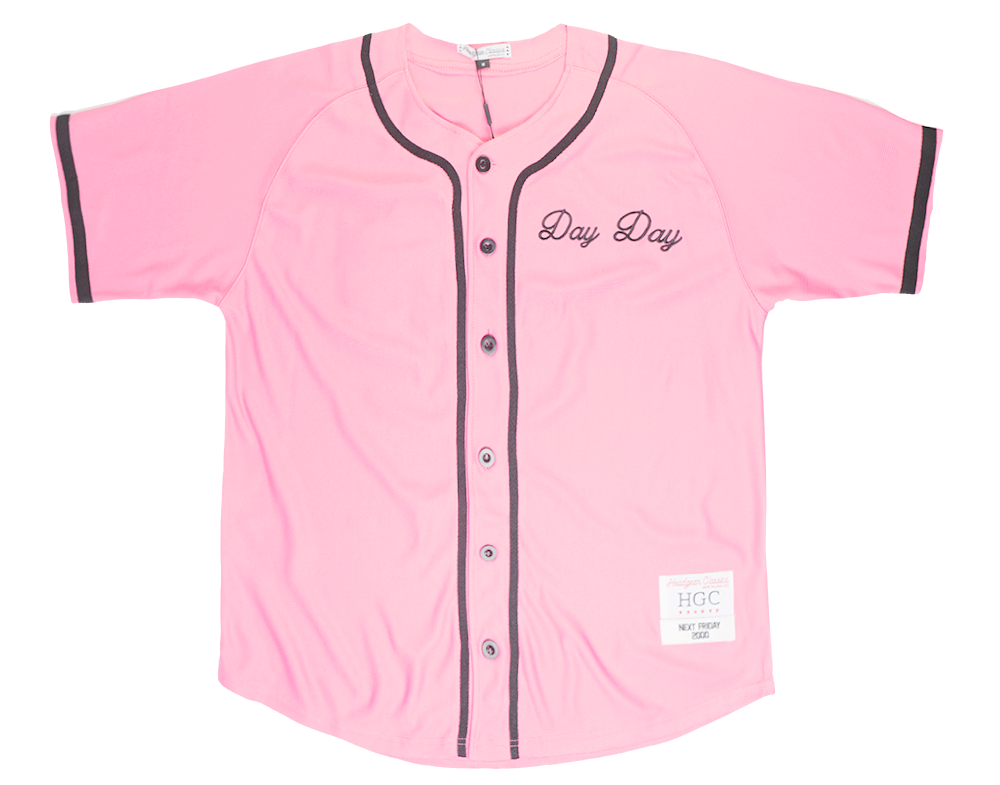 HEADGEAR FRIDAY BASEBALL JERSEY LT PINK - HGA006-BAJ-06