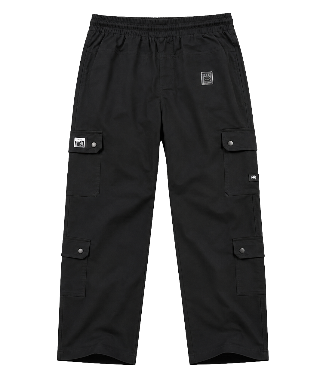 ECKO UNLTD RELAXED CARGO PANTS BLACK - EO15B231