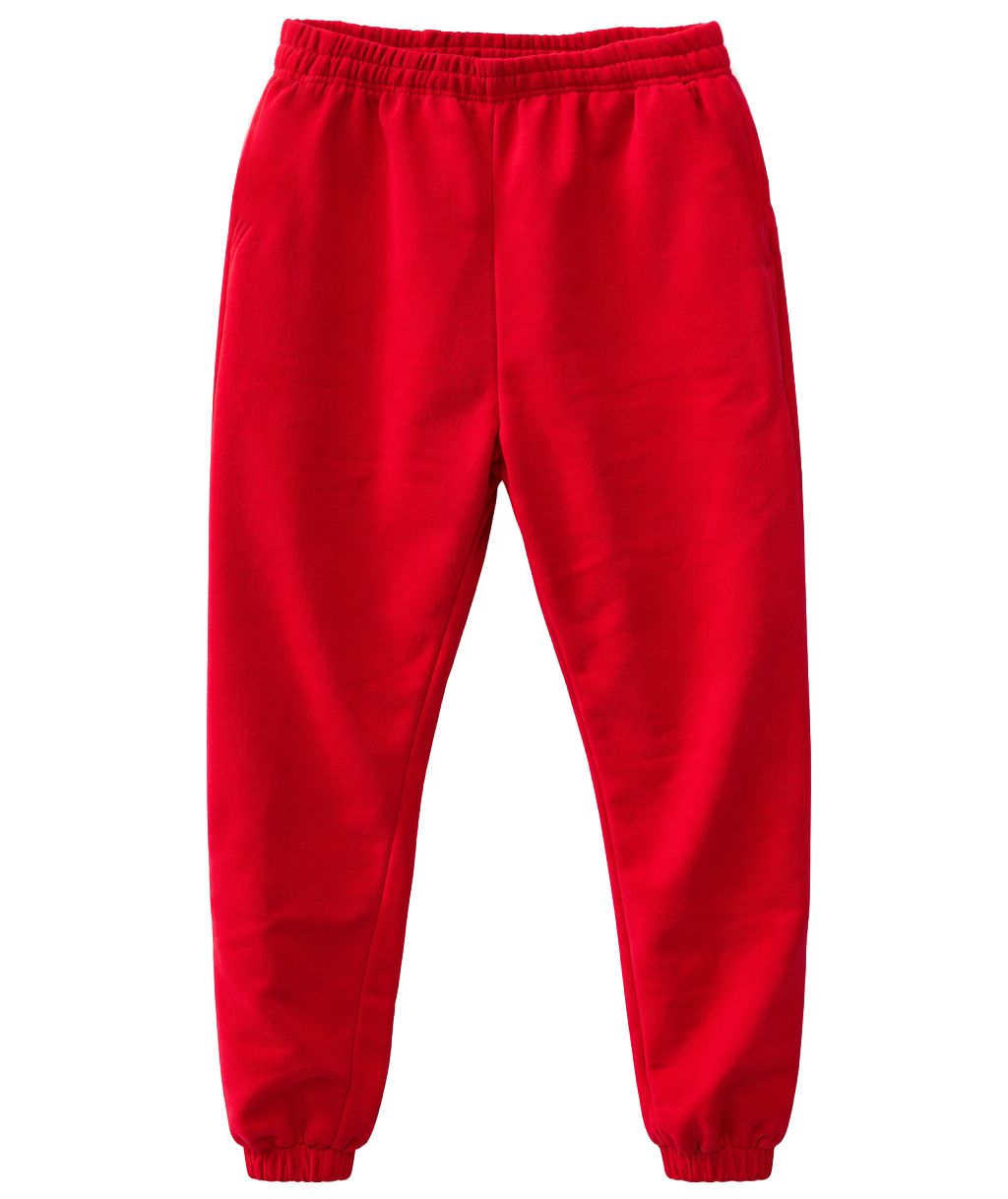 STUDIO SWEATPANT JOGGER PANTS RED - CT181810RDX