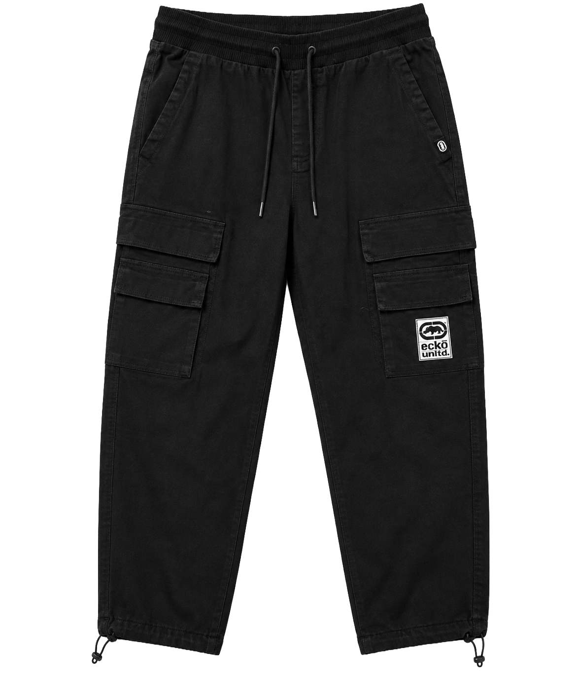 ECKO UNLTD CARGO PANTS BLACK - EO15B209