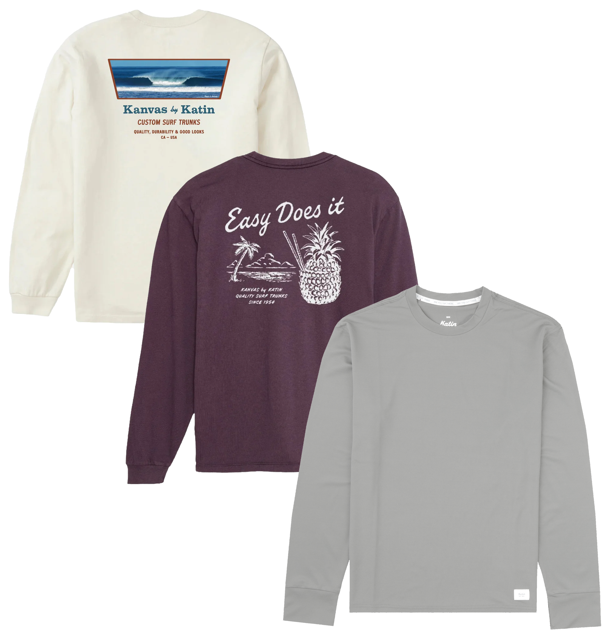 KATIN ASSORTED L/S SHIRTS ASST - KTNLST07