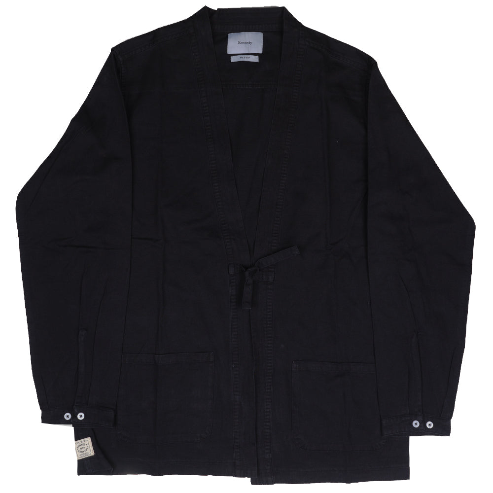 KENNEDY MFG KIMONO BLACK - NH-1902-BS