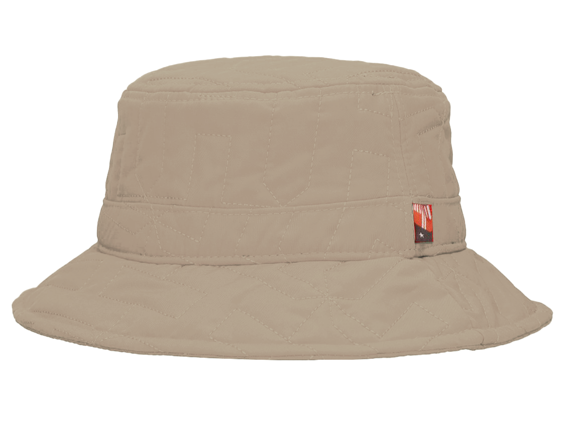 HONOR THE GIFT QUILTED BUCKET HAT KHAKI - HTG230170