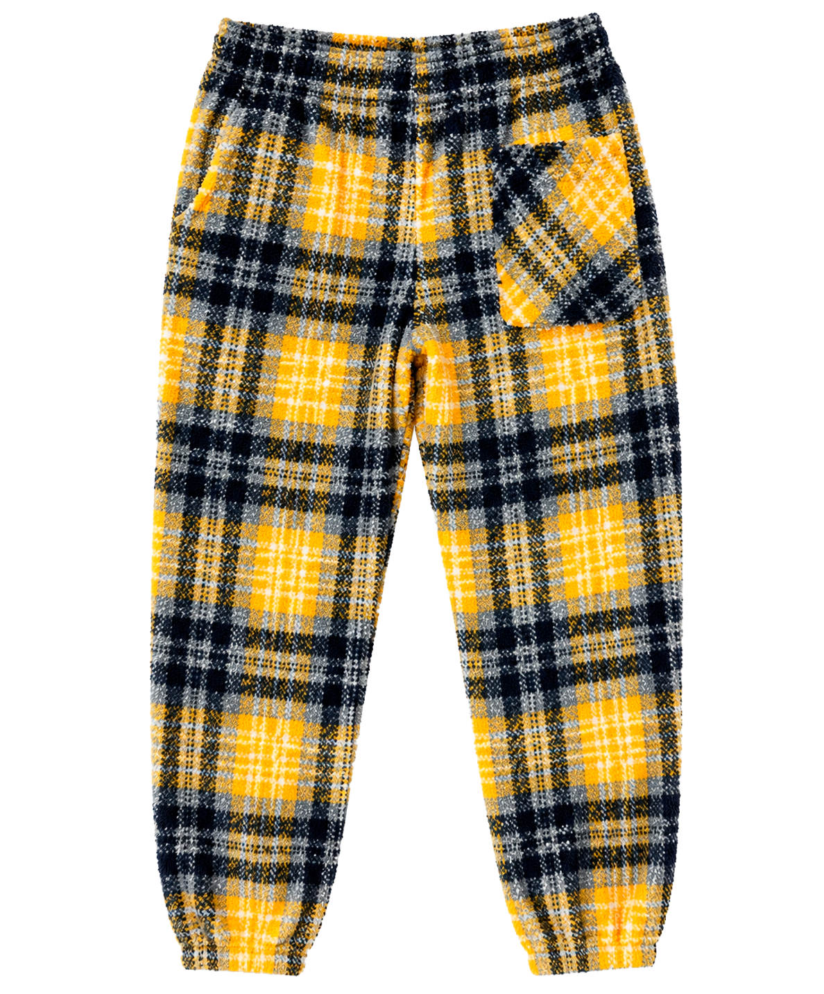 EPTM TWEED FLANNEL JOGGER PANTS YELLOW - EP1174