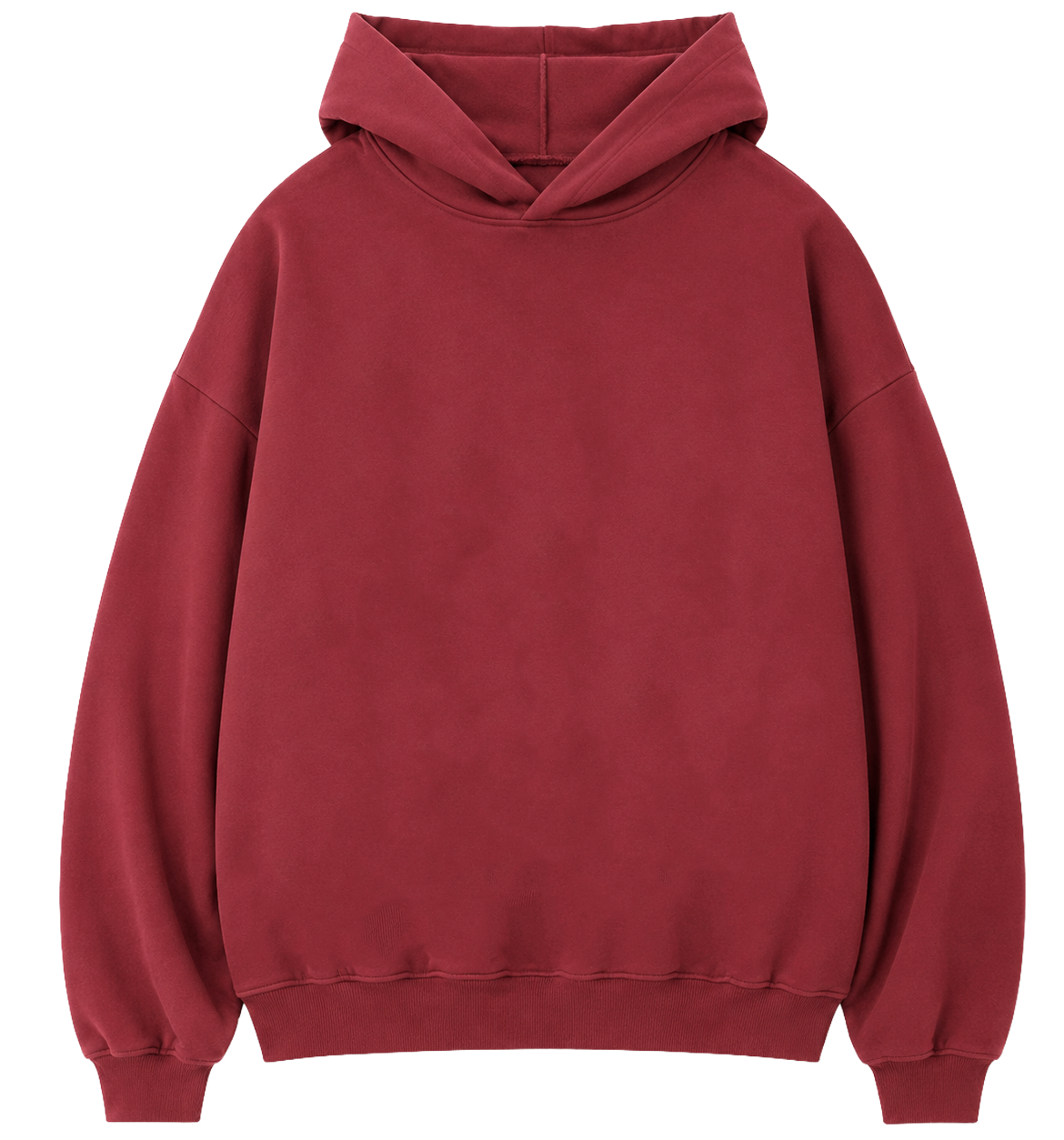 LA FAMILIA HEAVYWEIGHT HOODIE DEAD RED - LFHOL24KT002
