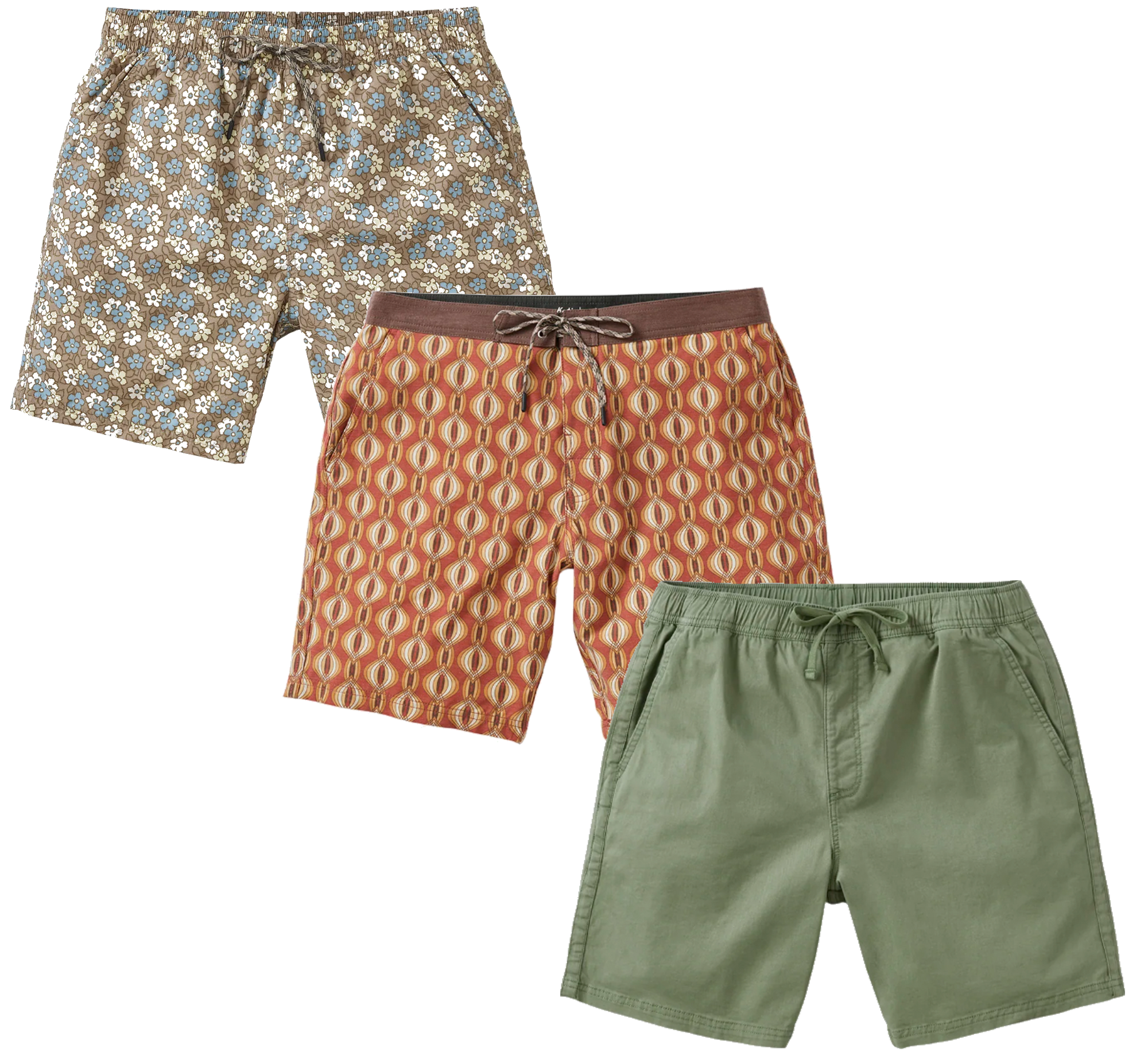 KATIN ASSORTED HYBRID SHORTS ASST - KTNSHT07