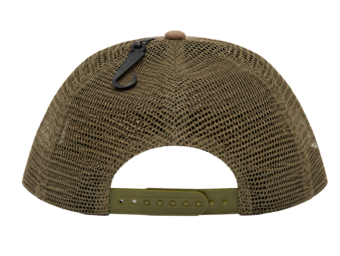 REASON HOW HIGH SNAPBACK TRUCKER HAT KHAKI - HHW-13