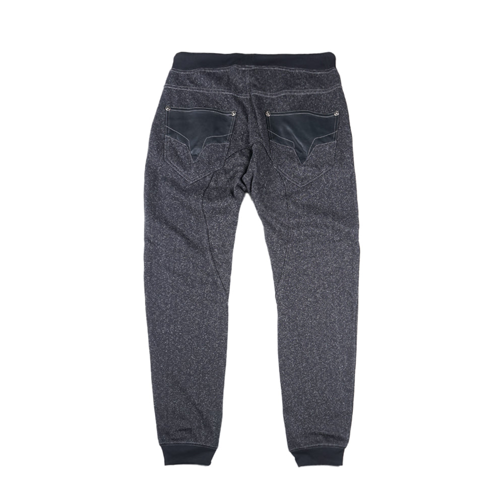 ROYAL BLUE DENIM FLEECE JOGGERS - 44010P