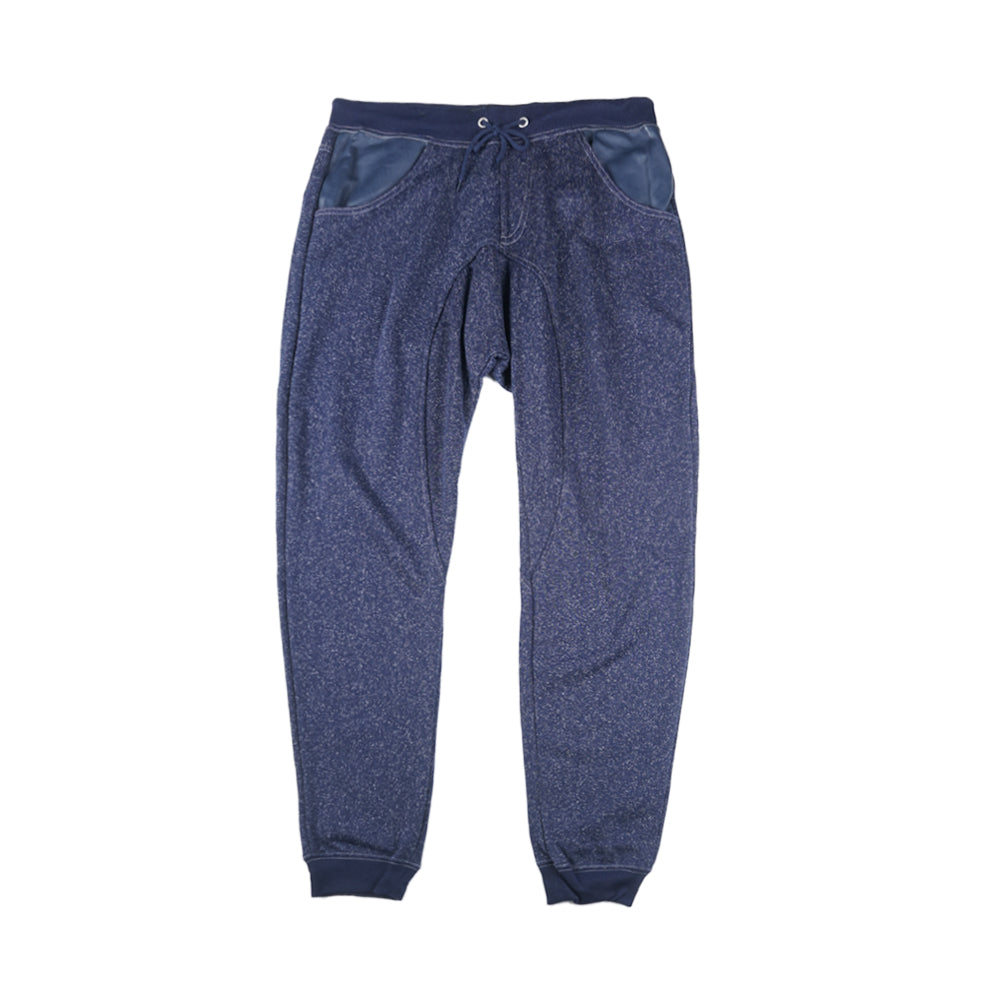 ROYAL BLUE DENIM FLEECE JOGGERS - 44010P