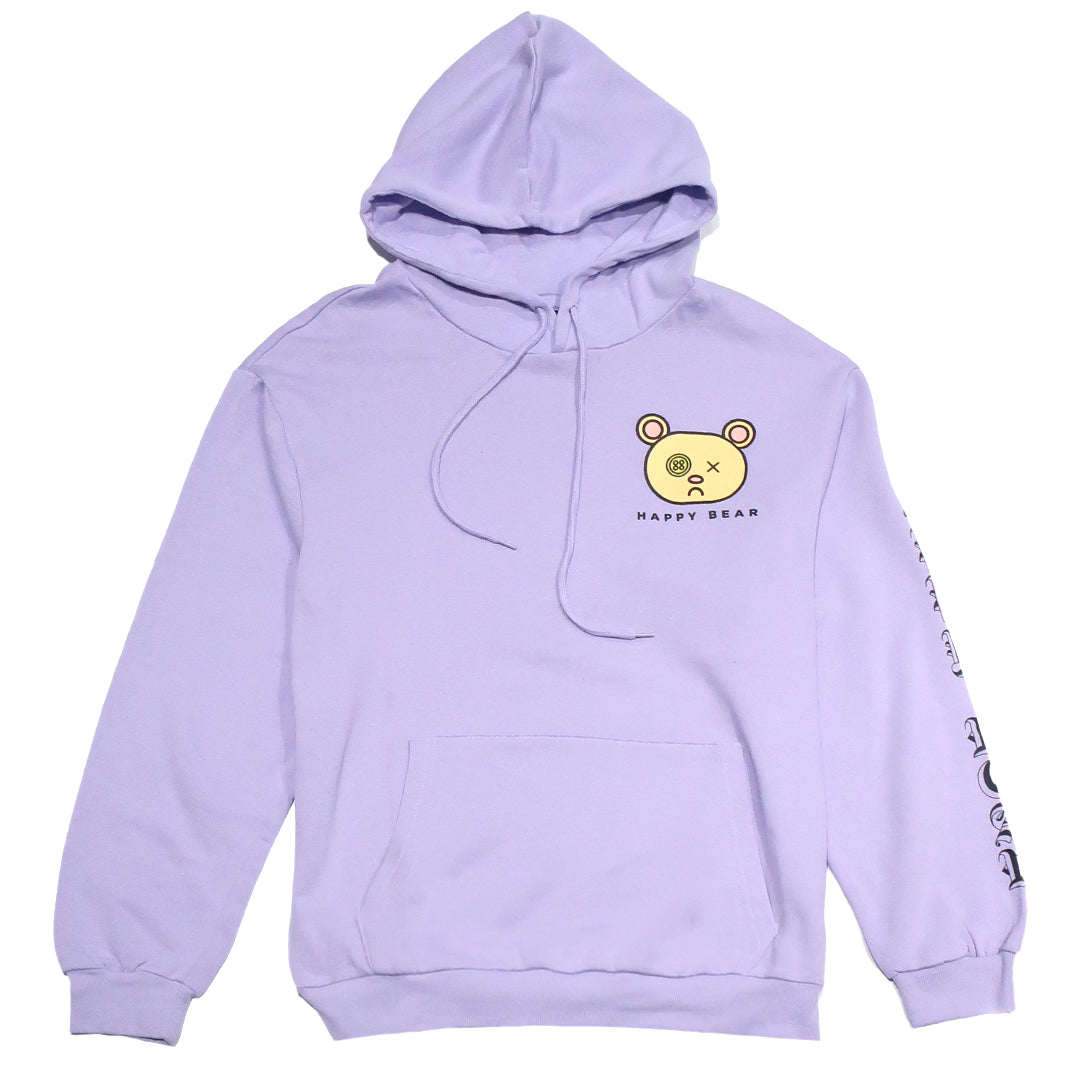 Purple bear online hoodie