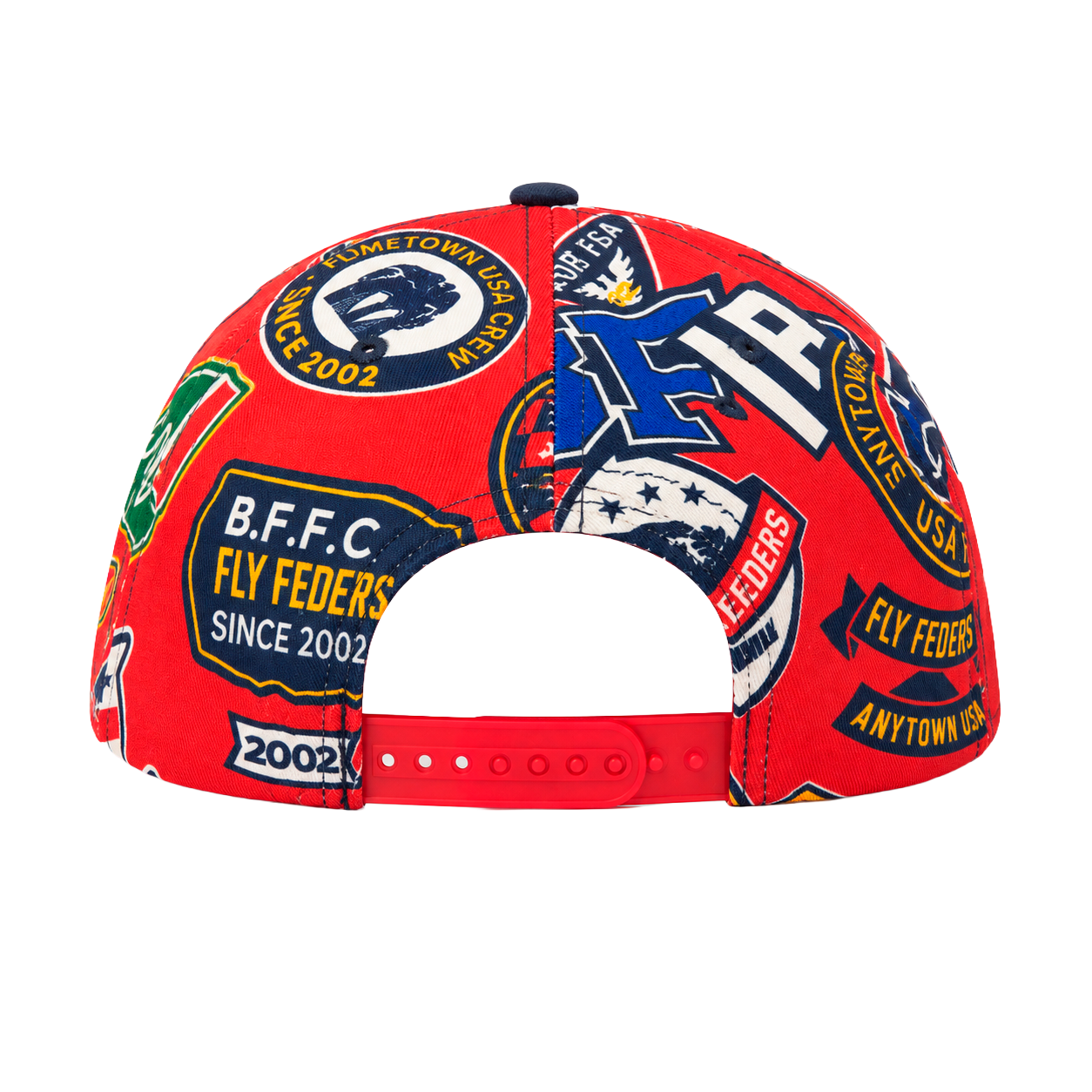 BORN FLY GRAPHIC SNAPBACK HAT MULTI - 2109X4306