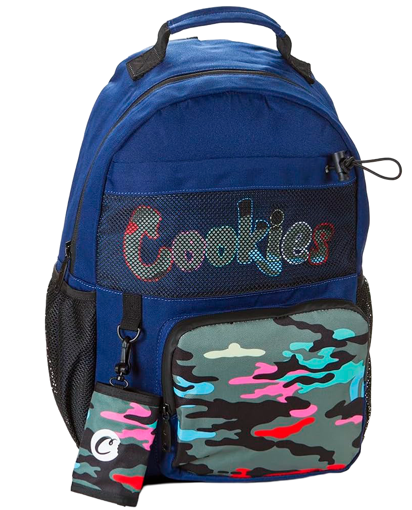 COOKIES SMELL PROOF BACKPACK NAVY - ESCOBAR