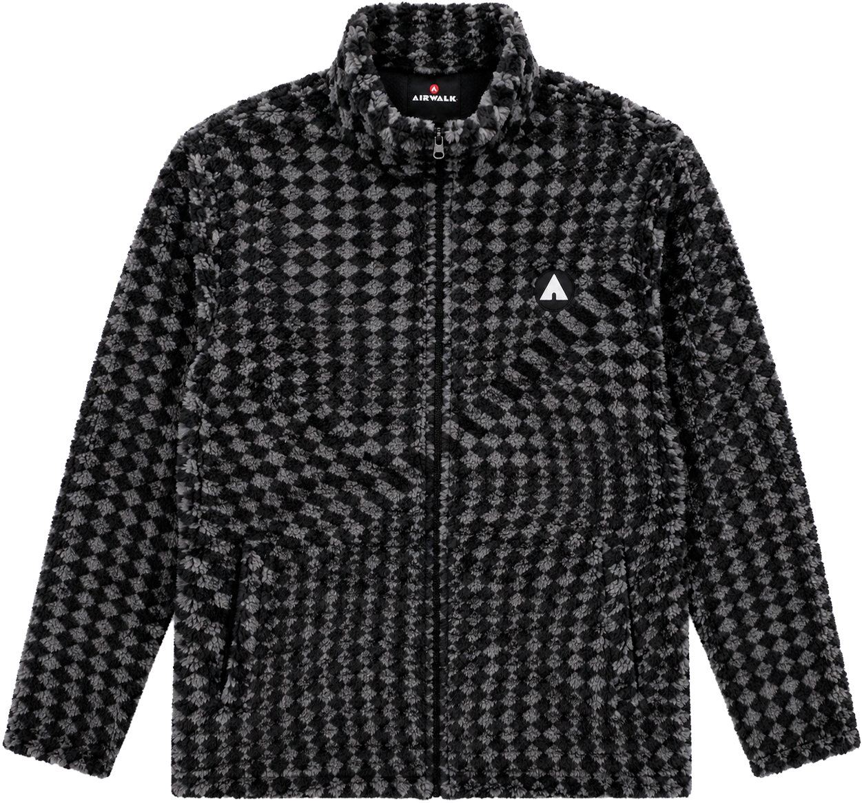 AIRWALK SHERPA ZIP JACKET H.GREY - AWM0072USW