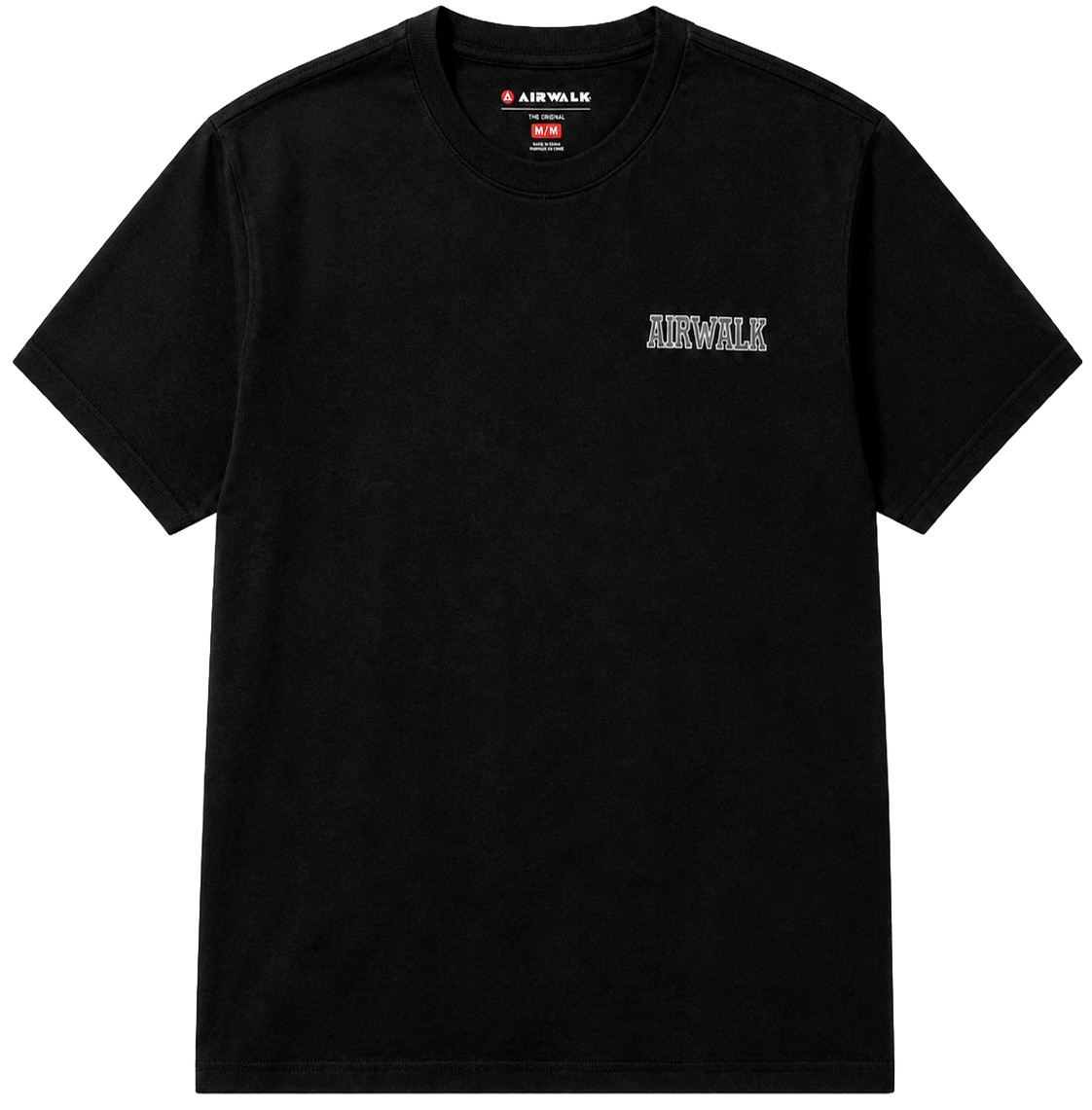 AIRWALK GRAPHIC T-SHIRT BLACK - 44AWM0181OP