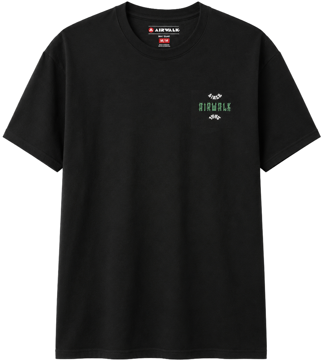 AIRWALK GRAPHIC T-SHIRT BLACK - 44AWM0260OP-003P6