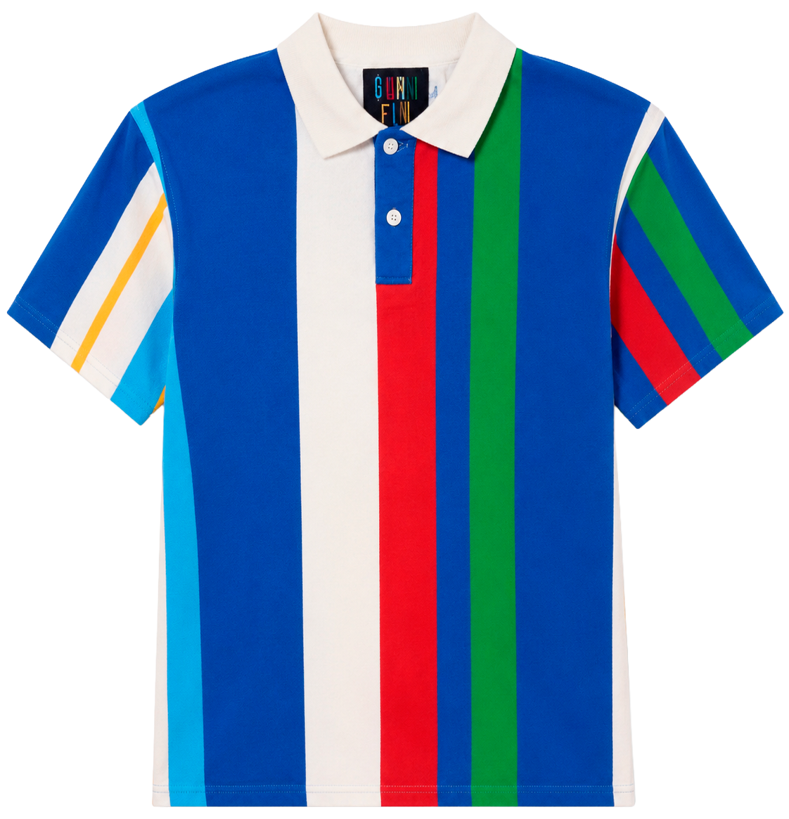 BORN FLY S/S POLO SHIRT BLUE - 1902P3132