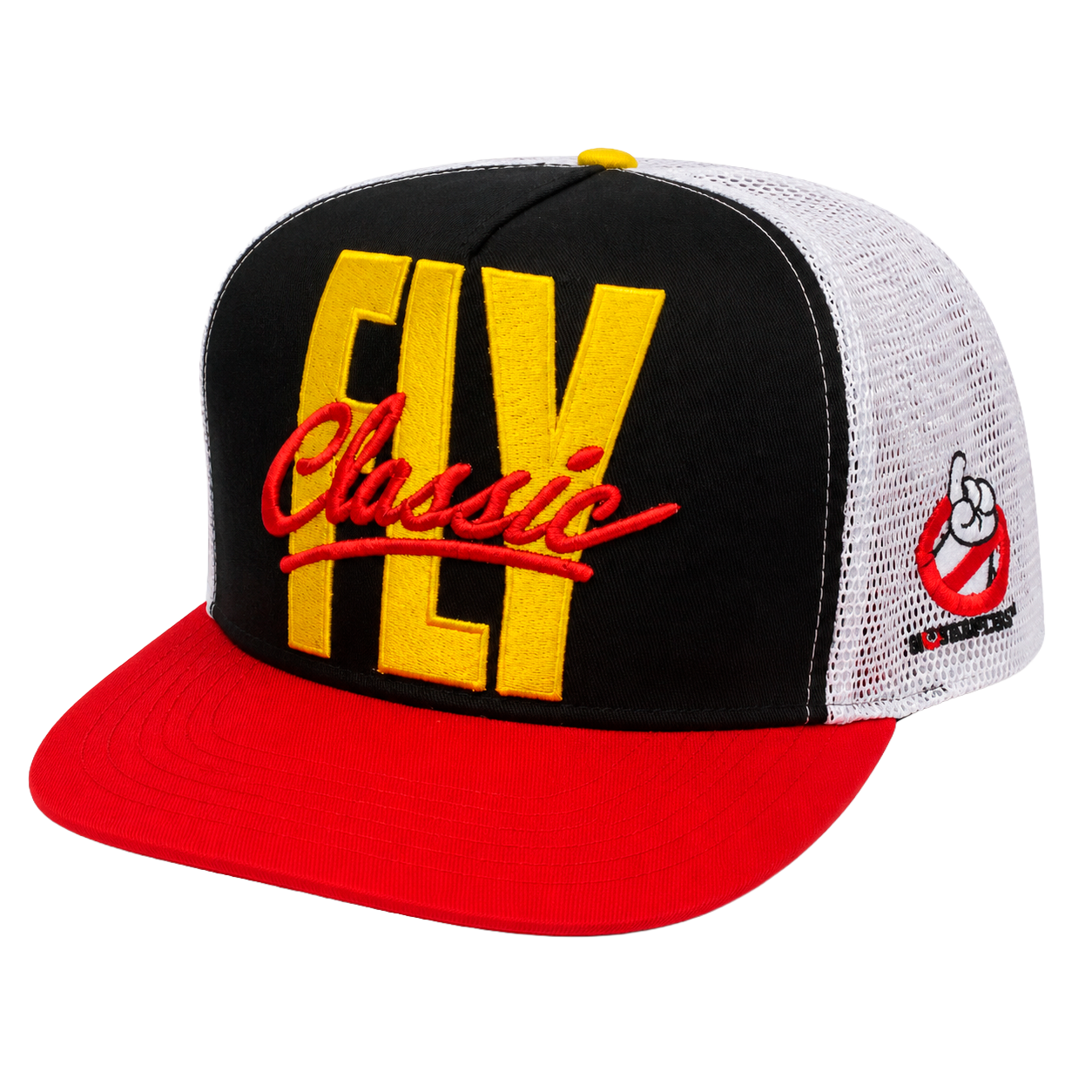 BORN FLY SNAPBACK TRUCKER HAT BLACK - 2208X4595