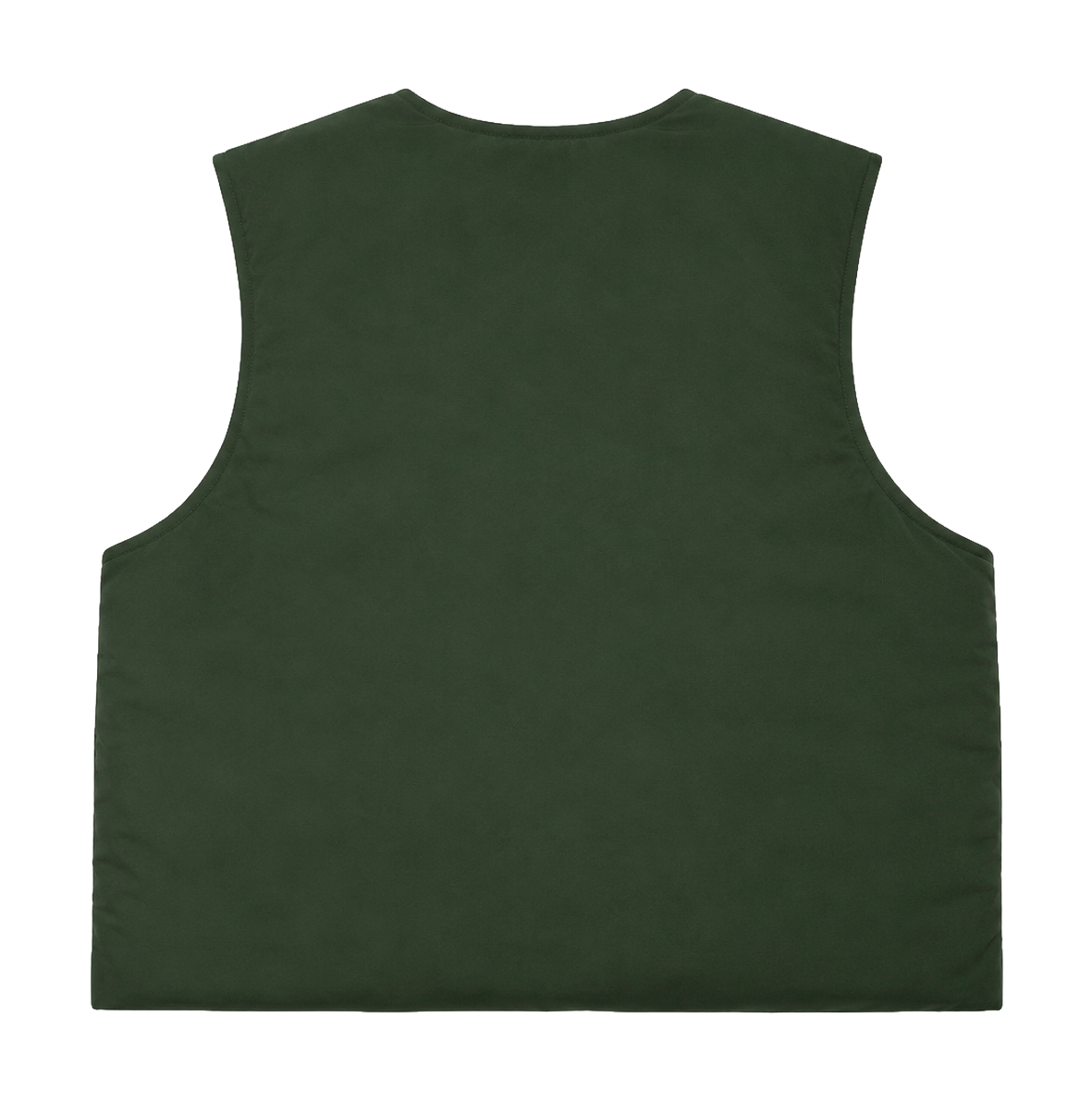 EPTM PUFF BOMBER CROP VEST HUNTER GREEN - EP11165