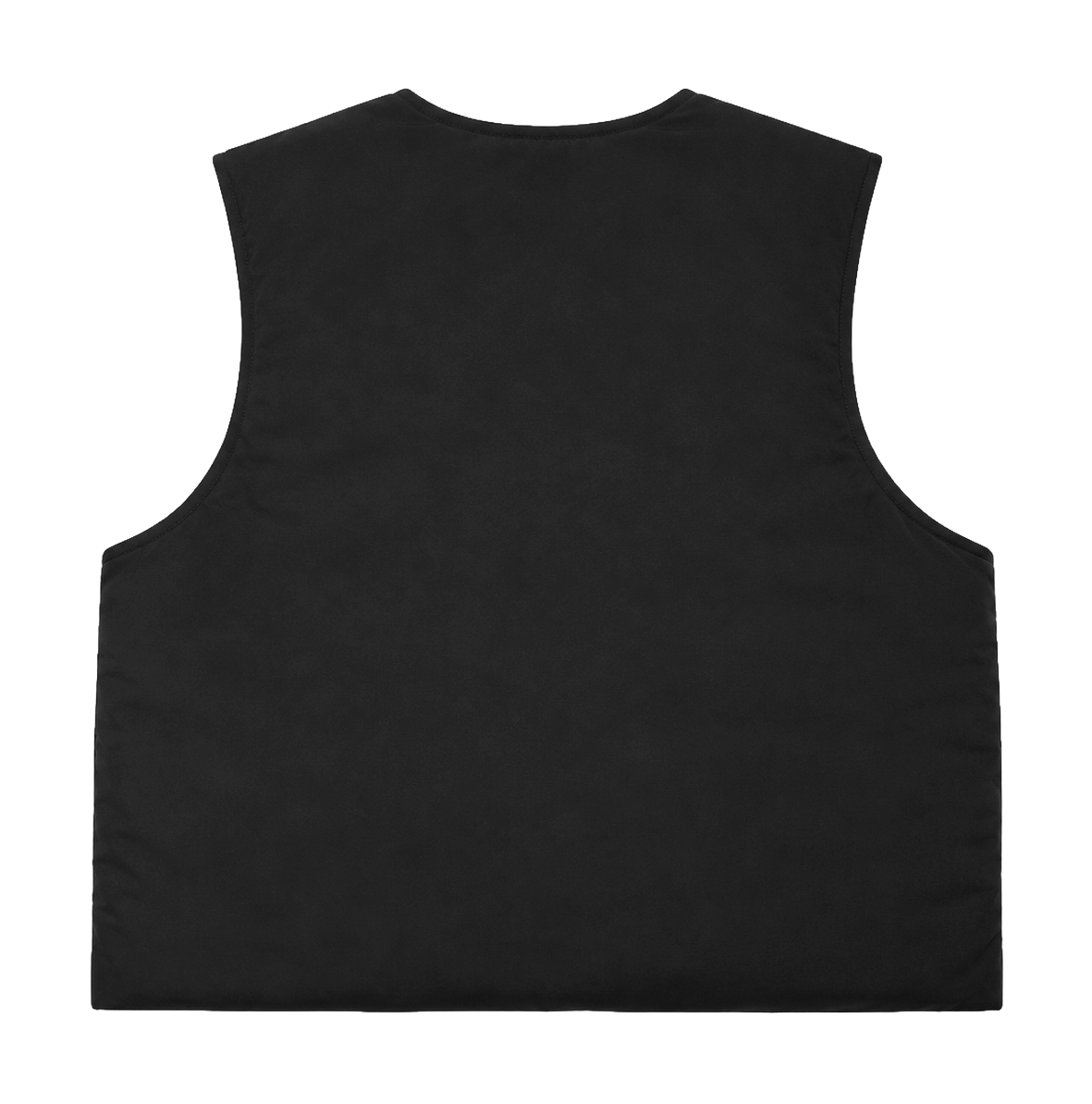 EPTM PUFF BOMBER CROP VEST BLACK - EP11162