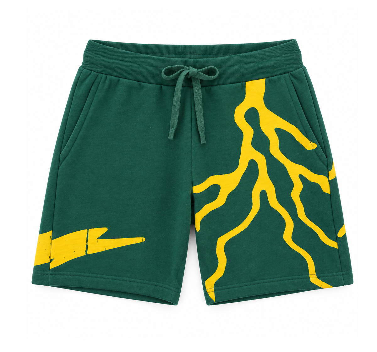 YOUTH REBEL MINDS SWEATSHORT HUNTER GREEN - 851-B968