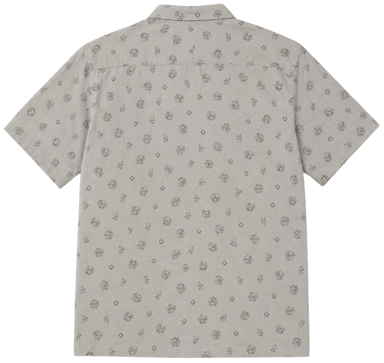AIRWALK S/S BUTTON-DOWN SHIRT ZINC - AWM0331USJ