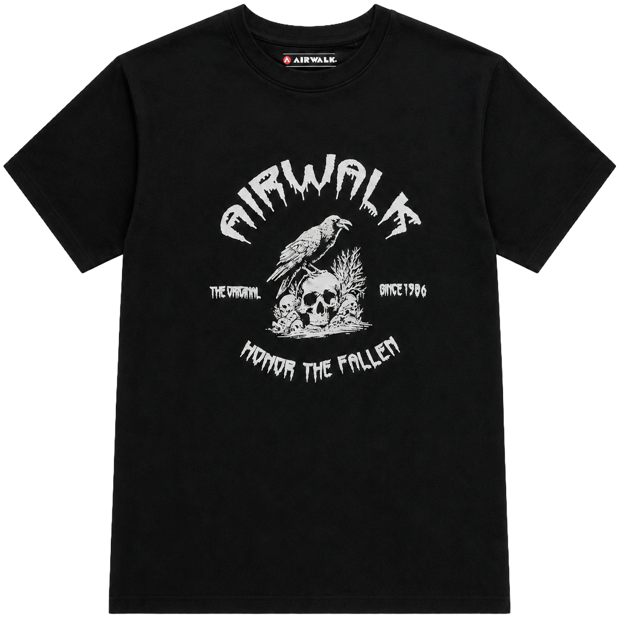 AIRWALK GRAPHIC T-SHIRT BLACK - AWM0363USW