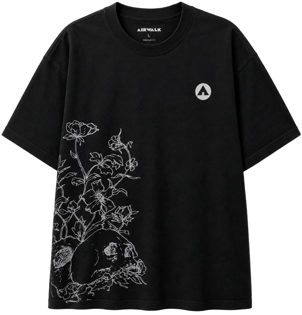 AIRWALK GRAPHIC T-SHIRT BLACK - 44AWM0086OP-001AT6