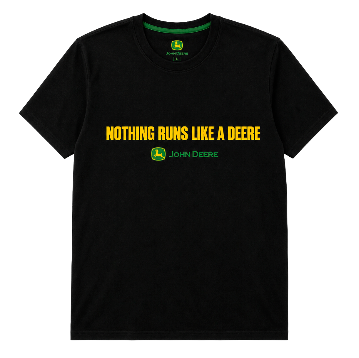 JOHN DEERE GRAPHIC T-SHIRT BLACK - JSM251KC24