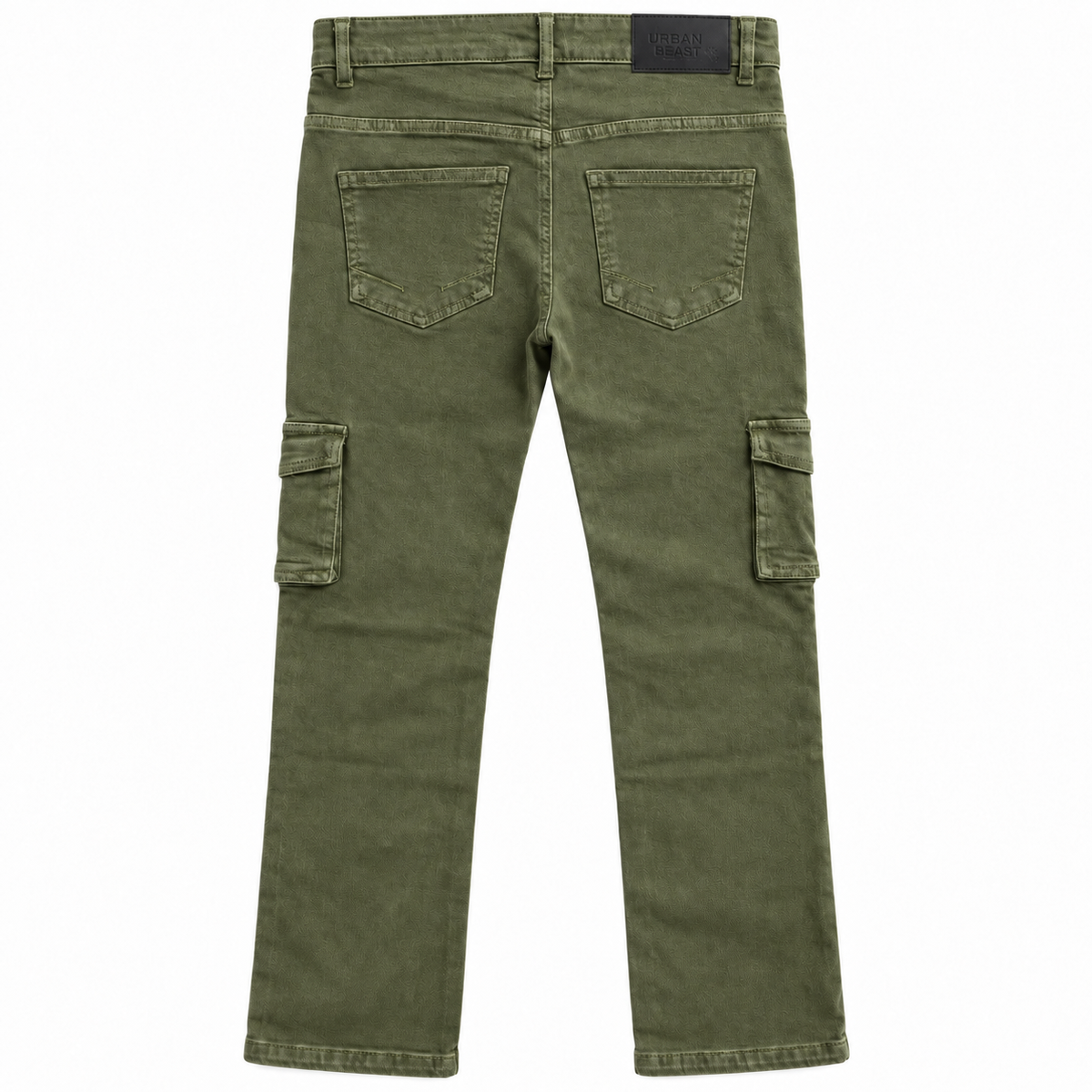 URBAN BEAST PREMIUM CARGO PANTS OLIVE- UB118T