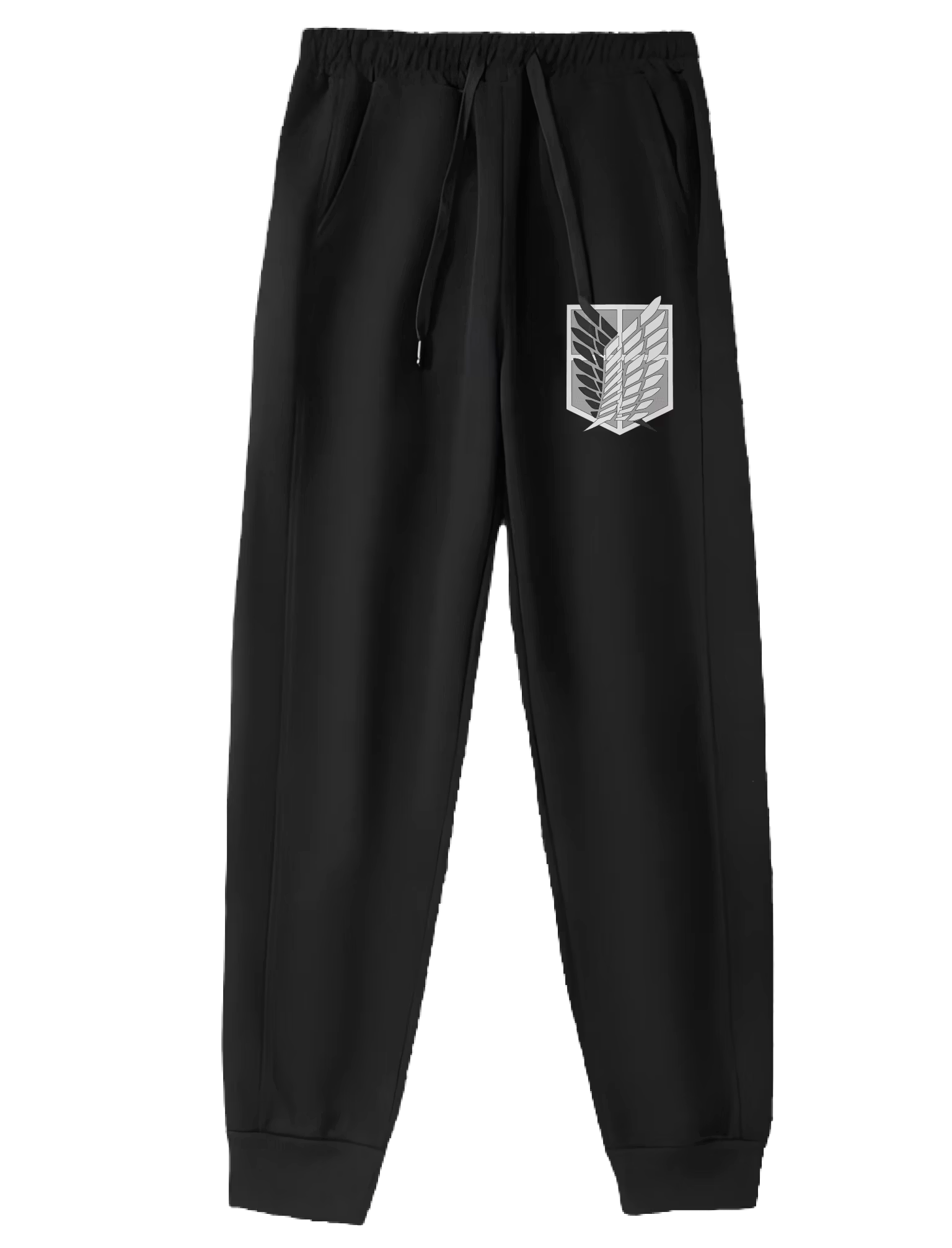 LICENSED ATTACK ON TITAN JOGGER SWEATPANT BLACK 001 - T3SA2114AZ