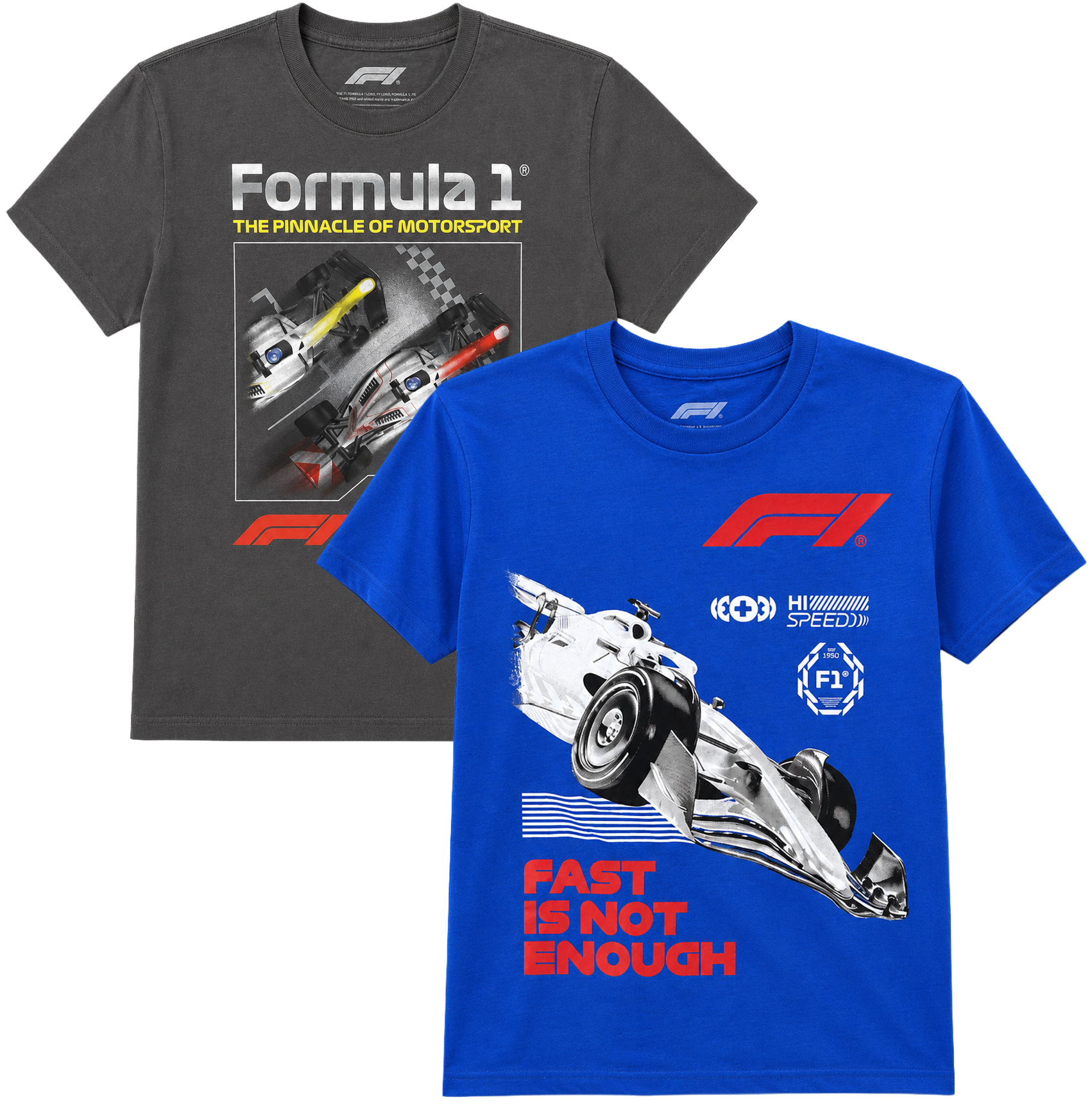 YOUTH BOYS ASSORTED LICENSED T-SHIRTS ASST - FORMULA 1