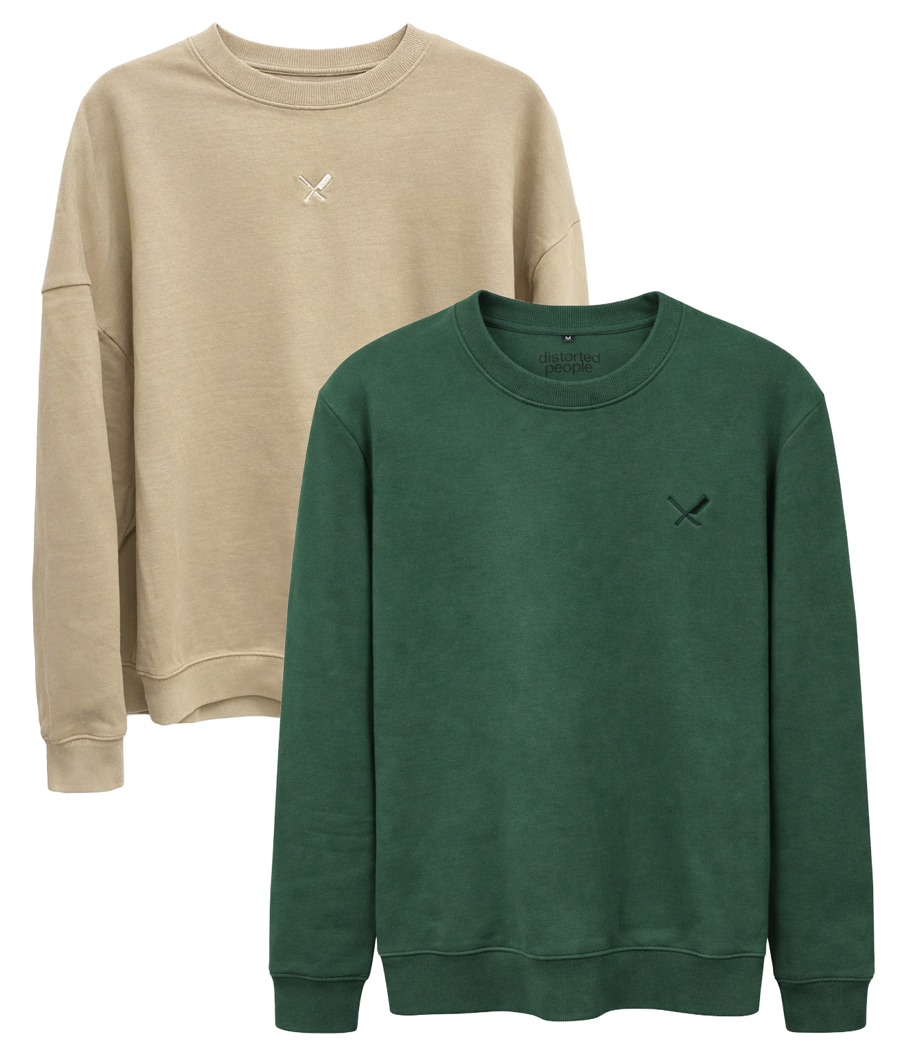 DISTORTED PEOPLE ASSORTED CREWNECK SWEATSHIRTS ASST - DPCRW2S