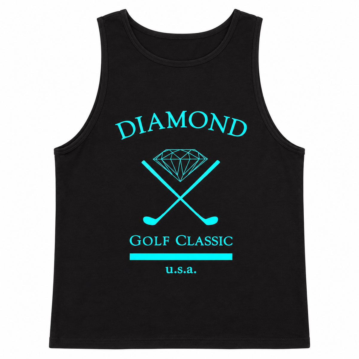 DIAMOND SUPPLY CO GRAPHIC TANK TOP BLACK - DMNDMTK043