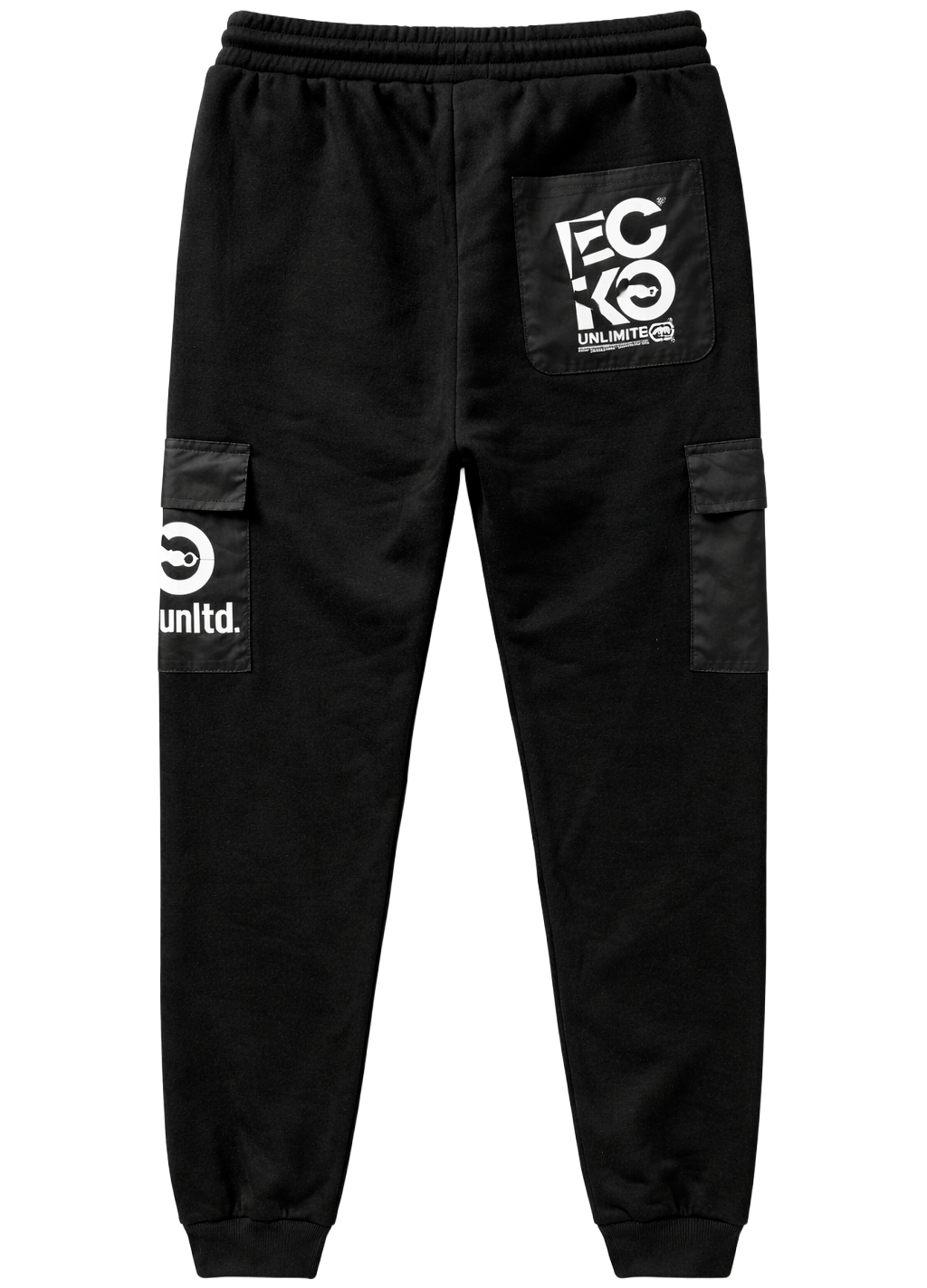 ECKO UNLTD CARGO JOGGER PANT BLACK - EO34G1286