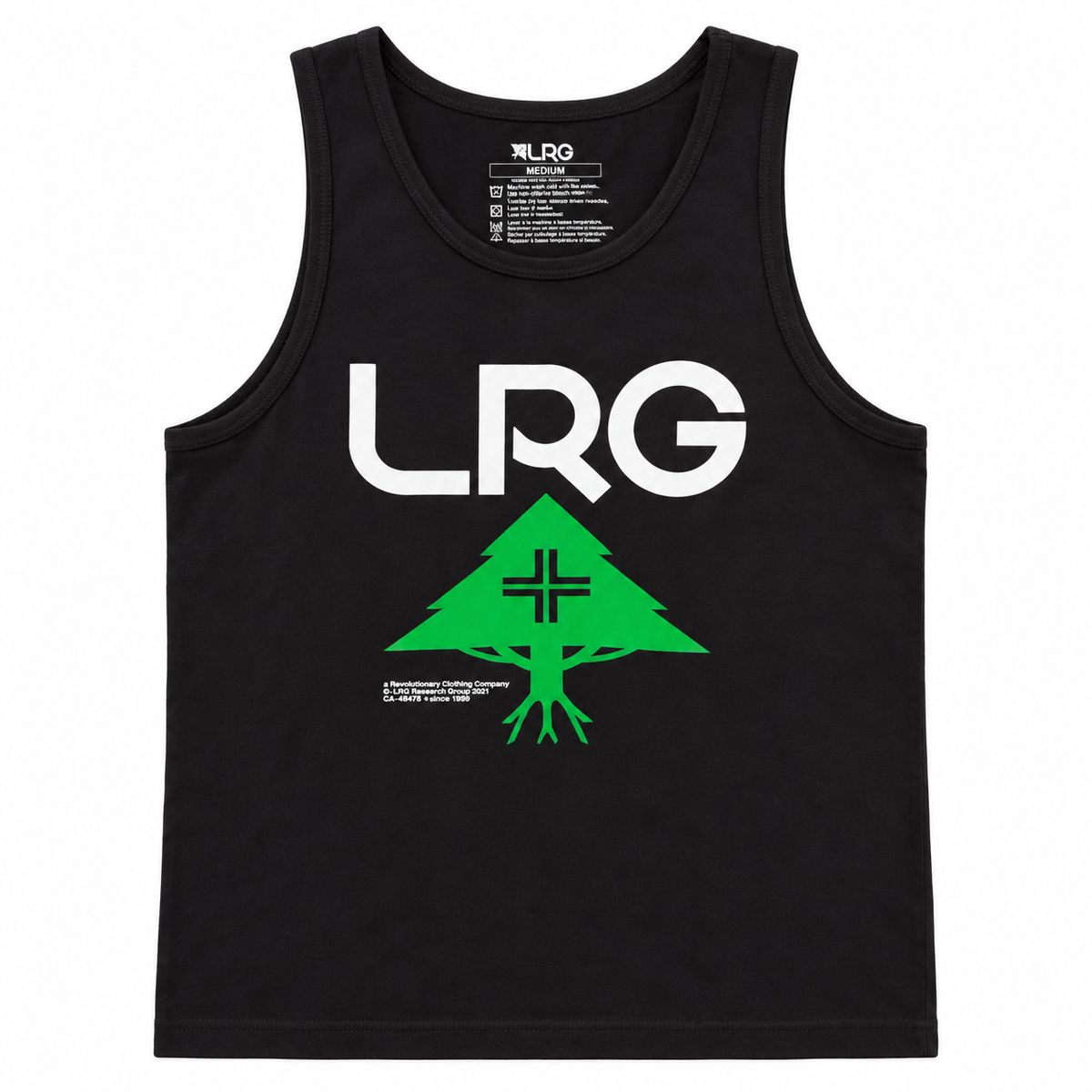 LRG GRAPHIC TANK TOP BLACK - L466MTKTXX